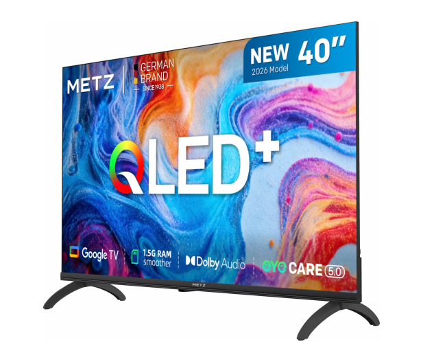 Metz 40MQH7030Z 40" QLED  FHD Google TV  Flicker Free, Light Sens - 1532474 - zdjęcie 4